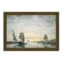 Quadro Decorativo "A Entrada do Porto de Le Havre" de Eugène Boudin