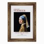 Quadro Decorativo A Moça com Brinco de Pérola de Johannes Vermeer