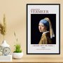 Quadro Decorativo A Moça com Brinco de Pérola de Johannes Vermeer
