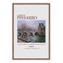 Quadro Decorativo A Ponte Real e o Pavilhão Flore