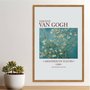 Quadro Decorativo Amendoeira em Flor de Van Gogh