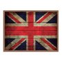 Quadro Decorativo Bandeira do Reino Unido Vintage