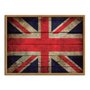 Quadro Decorativo Bandeira do Reino Unido Vintage