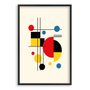 Quadro Decorativo Bauhaus Colorido