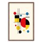 Quadro Decorativo Bauhaus Colorido