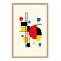 Quadro Decorativo Bauhaus Colorido