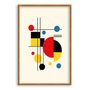 Quadro Decorativo Bauhaus Colorido