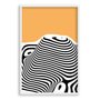 Quadro Decorativo Bauhaus Curvas Abstratas