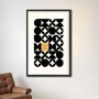 Quadro Decorativo Bauhaus Formas Abstratas