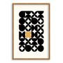 Quadro Decorativo Bauhaus Formas Abstratas