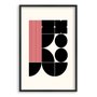 Quadro Decorativo Bauhaus Geométrico