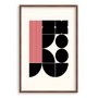Quadro Decorativo Bauhaus Geométrico