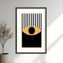 Quadro Decorativo Bauhaus Olho