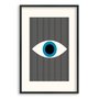 Quadro Decorativo Bauhaus Olho Geométrico