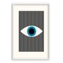 Quadro Decorativo Bauhaus Olho Geométrico