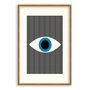 Quadro Decorativo Bauhaus Olho Geométrico