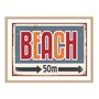 Quadro Decorativo Beach 50m