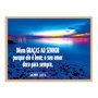 Quadro Decorativo Bíblico Salmos 107:1