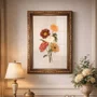 Quadro Decorativo Buquê de Flores Estilo Modern Heritage