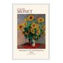 Quadro Decorativo Buquê de Girassóis de Claude Monet