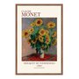 Quadro Decorativo Buquê de Girassóis de Claude Monet