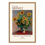 Quadro Decorativo Buquê de Girassóis de Claude Monet
