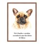 Quadro Decorativo Cachorro Buldog Francês Características da Raça
