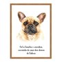 Quadro Decorativo Cachorro Buldog Francês Características da Raça