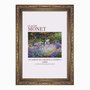 Quadro Decorativo Canteiro de Íris de Giverny de Claude Monet