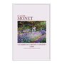 Quadro Decorativo Canteiro de Íris de Giverny de Claude Monet