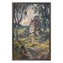 Quadro Decorativo Casa De Campo Paisagem Vintage Farmhouse