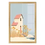 Quadro Decorativo Casa de Verão Estilo Modern Heritage
