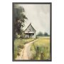 Quadro Decorativo Casa no Campo Vintage Farmhouse