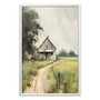 Quadro Decorativo Casa no Campo Vintage Farmhouse