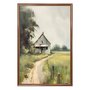 Quadro Decorativo Casa no Campo Vintage Farmhouse