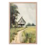 Quadro Decorativo Casa no Campo Vintage Farmhouse