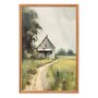 Quadro Decorativo Casa no Campo Vintage Farmhouse
