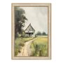 Quadro Decorativo Casa no Campo Vintage Farmhouse