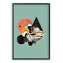 Quadro Decorativo Colagem Com Formas Geométricas