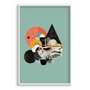 Quadro Decorativo Colagem Com Formas Geométricas