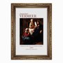 Quadro Decorativo Cristo na Casa de Marta e Maria de Johannes Vermeer