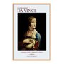 Quadro Decorativo Dama com Arminho de Leonardo da Vinci