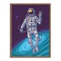 Quadro Decorativo Desenho de Astronauta