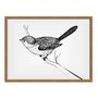 Quadro Decorativo Desenho de Pássaro