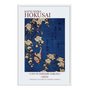 Quadro Decorativo Dom Fafe e as Flores de Cerejeira Chorona de Katsushika Hosukai