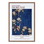 Quadro Decorativo Dom Fafe e as Flores de Cerejeira Chorona de Katsushika Hosukai