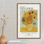 Quadro Decorativo Doze Girassóis Numa Jarra de Vincent Van Gogh