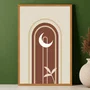 Quadro Decorativo Estilo Boho Geométrico