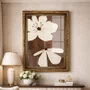 Quadro Decorativo Floral Chocolate Estilo Modern Heritage