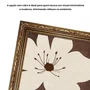 Quadro Decorativo Floral Chocolate Estilo Modern Heritage